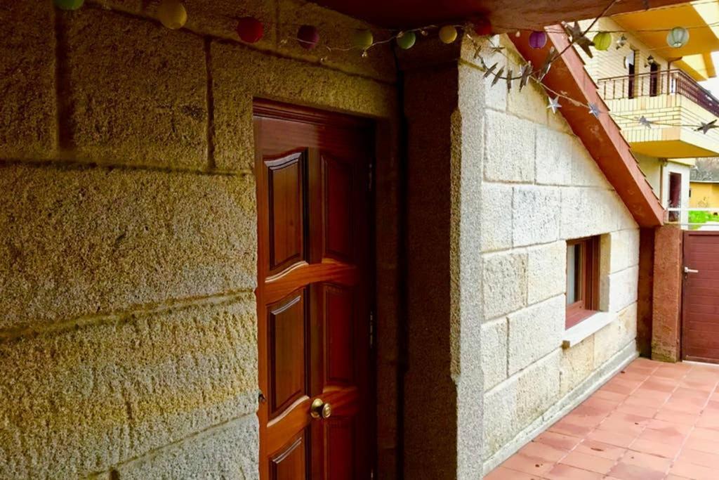 Tranquila Casita De Invitados En Vigo Con Chimenea Exteriér fotografie