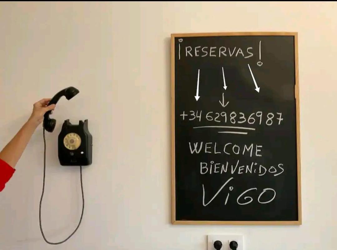 Tranquila Casita De Invitados En Vigo Con Chimenea Exteriér fotografie