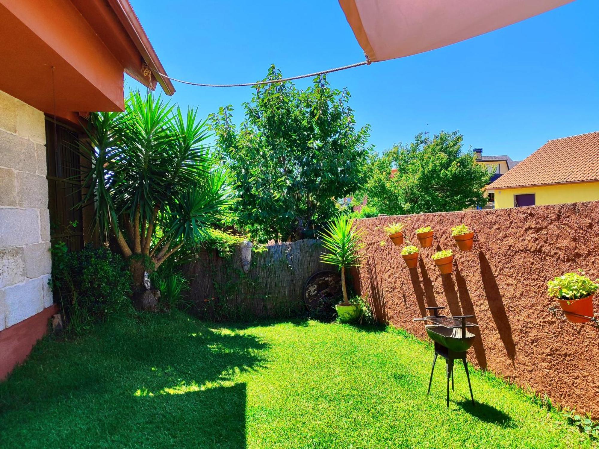 Tranquila Casita De Invitados En Vigo Con Chimenea Exteriér fotografie